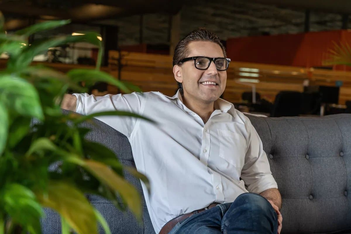 Kunal Chopra at Kaspien headquarters